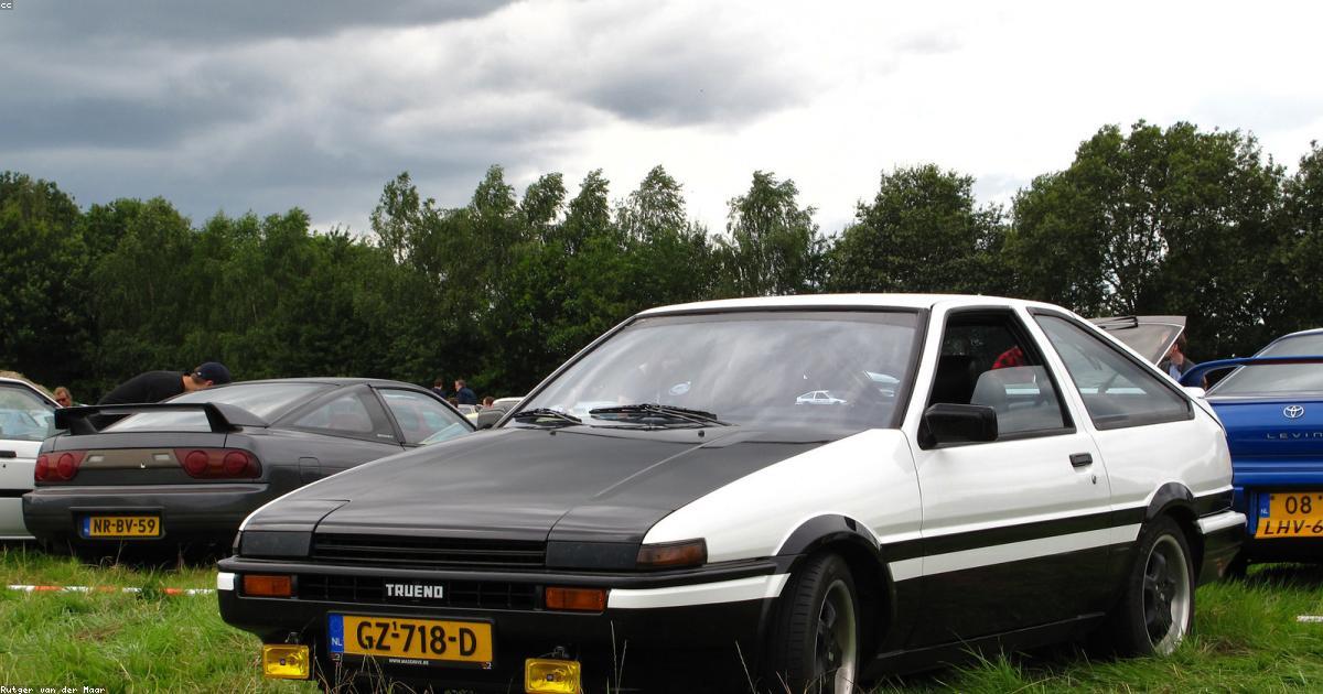 80s jdm - ae86 trueno