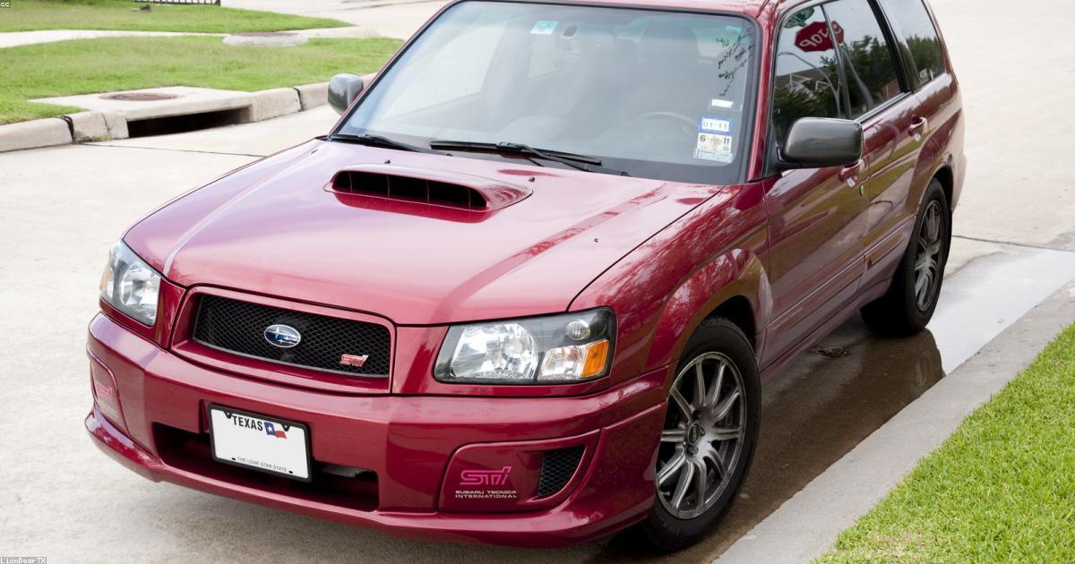 jdm forester sti - subaru forester sg5